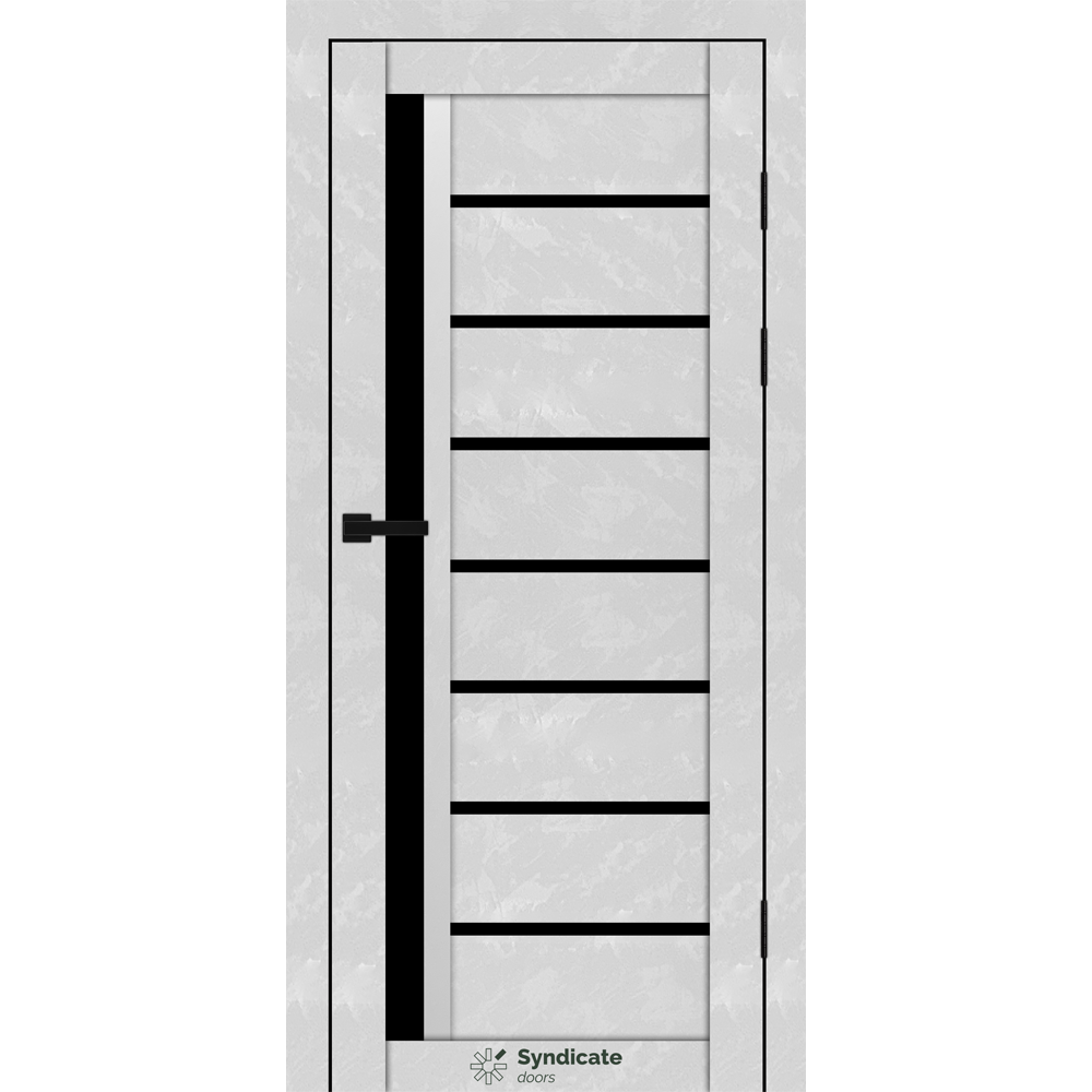 Міжкімнатні двері Syndicate Doors SD-PVC-101 BLK